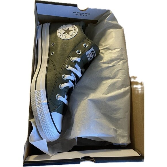 Converse CTAS Malden Street Mid Green/White/Black Shoes Men’s Size 11 A05367C - Picture 3 of 12